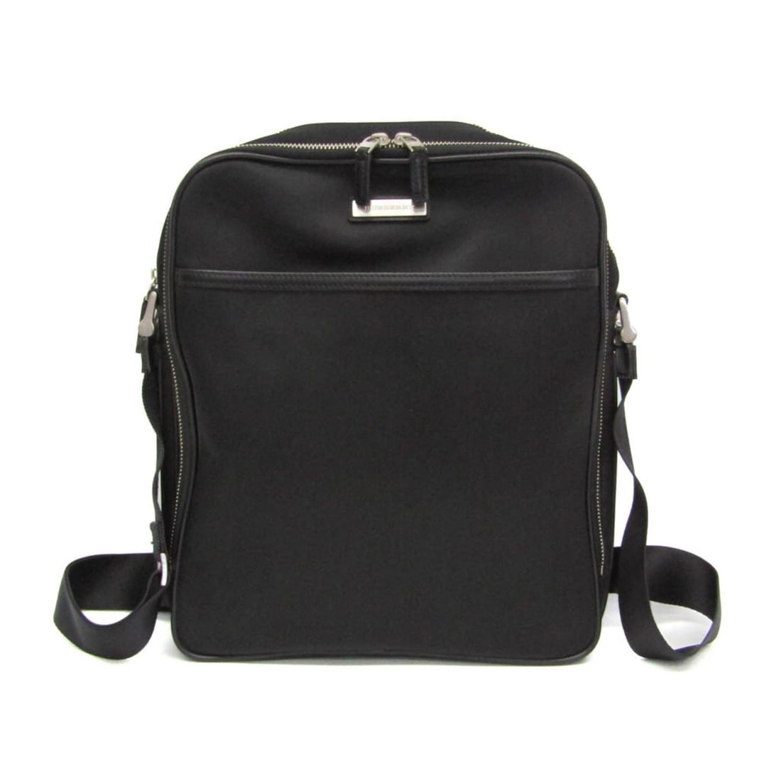 Burberry Men,Women Nylon,Leather Shoulder Bag Black: --- Catalog ---Category: SizeSize (HxWxD): 32.5cm x 27cm x 7cm / 12.79'' x 10.62'' x 2.75''Strap Length: 91cm - 137cm / 35.82'' - 53.93''Category: DesignType: Shoulder bagColor: BlackGender: Men,Women