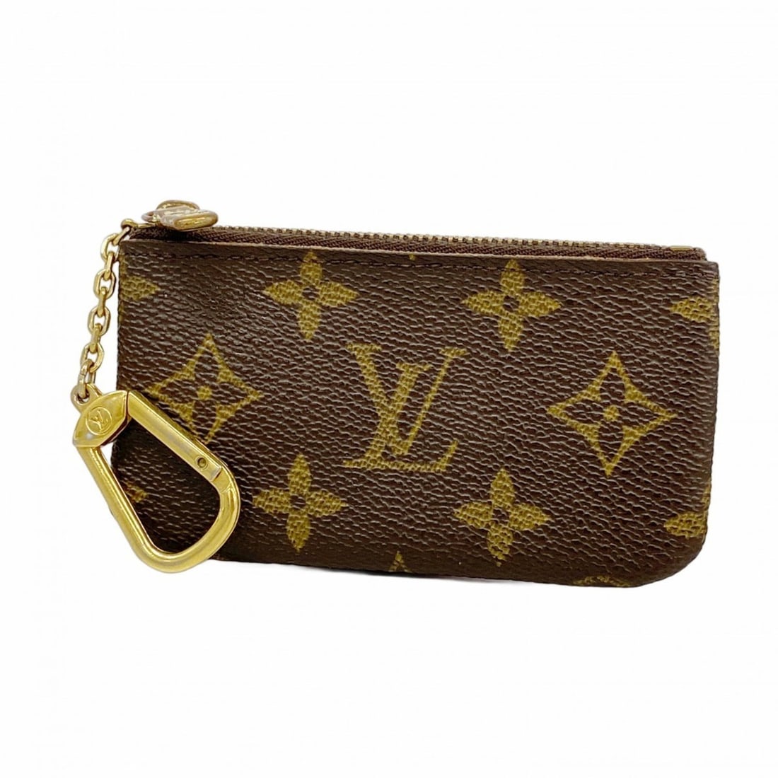 Louis Vuitton Monogram Pochette Clé M62650 Brown Wallet/Coin Case for Men and Women: --- Catalog ---Category: SizeSize (HxWxD): 6cm x 11.5cm x 1cm / 2.36'' x 4.52'' x 0.39''Category: DesignType: Coin purse/coin caseColor: BrownGender: Men,WomenCategory: GeneralMPN: M62650Brand: Louis