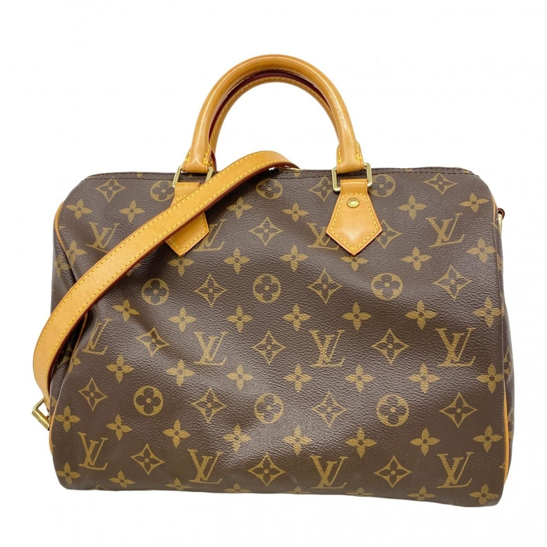 Louis Vuitton Monogram Speedy Bandoulière 30 Handbag M46980 Brown 2-way bag for women (1 of 15)
