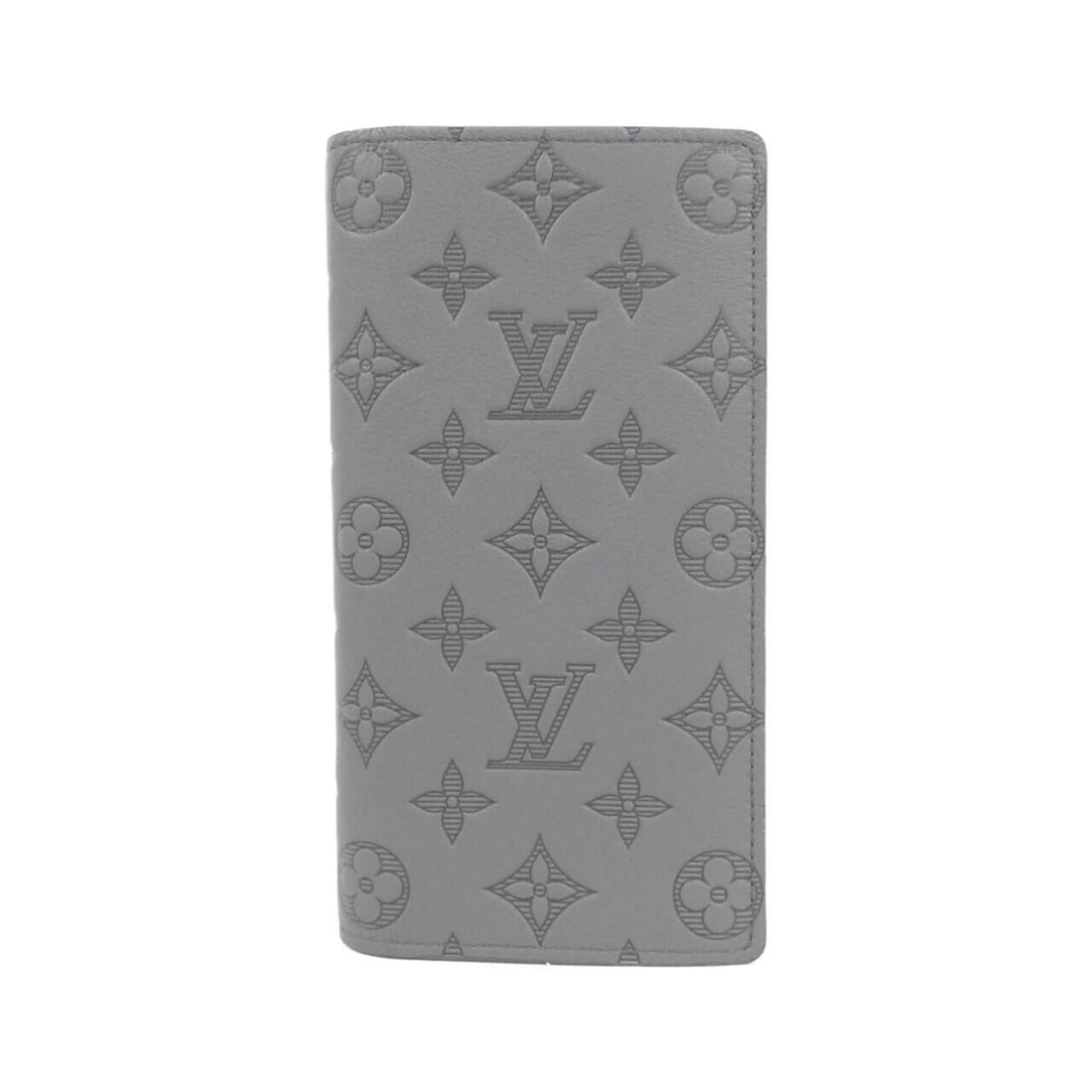 Louis Vuitton Monogram Shadow Portefeuille Brazza M81335 Wallet: --- Catalog ---Category: SizeSize (HxWxD): 19cm x 10cm x 2cm / 7.48'' x 3.93'' x 0.78''Category: DesignType: Long wallet (bi-fold)Color: GrisGender: MenMaterial: Leather Leather/Fur Type: Calf leather
