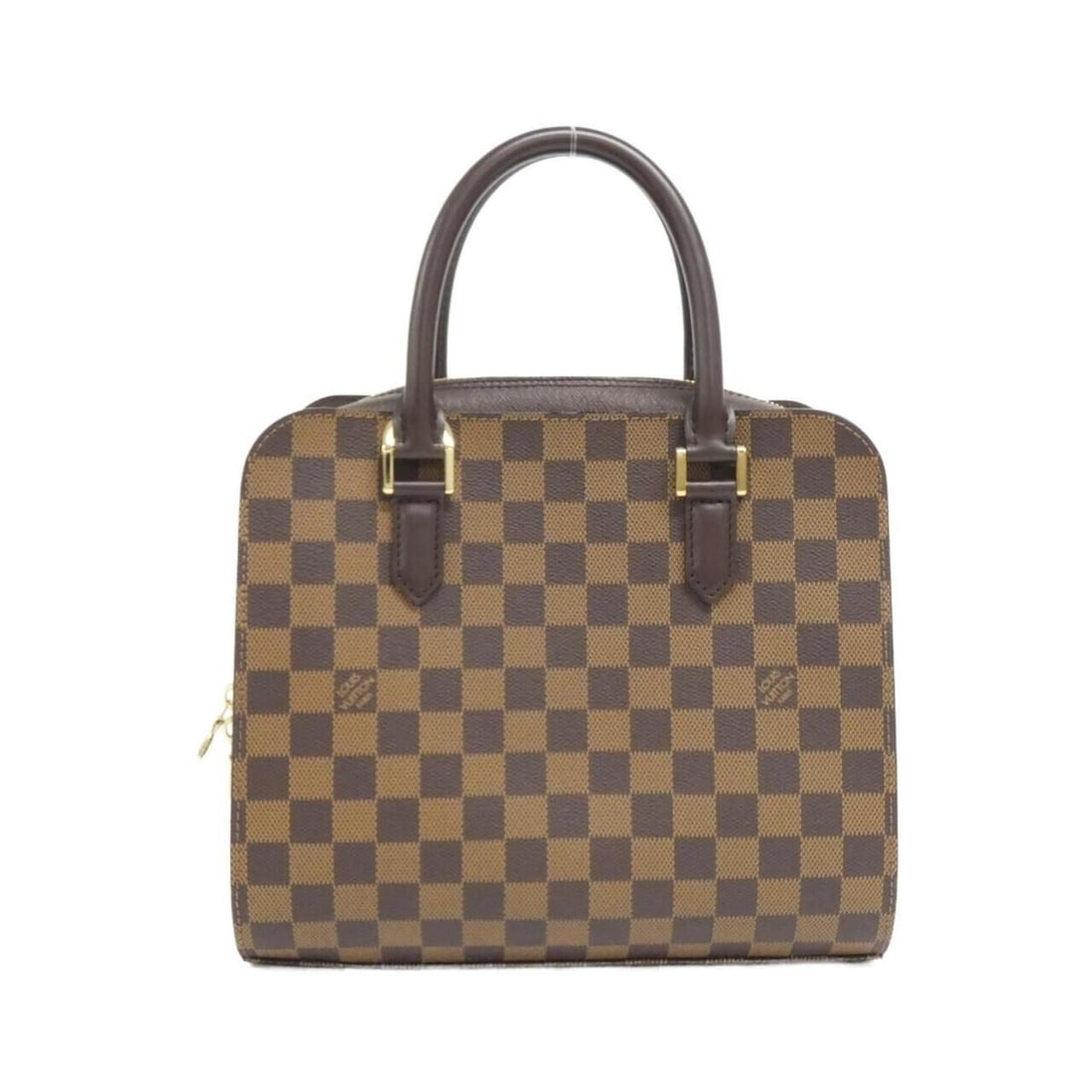 Louis Vuitton Damier Triana N51155 Handbag: --- Catalog ---Category: SizeSize (HxWxD): 23cm x 26cm x 13cm / 9.05'' x 10.23'' x 5.11''Category: DesignType: HandbagColor: BrownGender: Women,MenMaterial: Coated canvas Category: GeneralMPN: