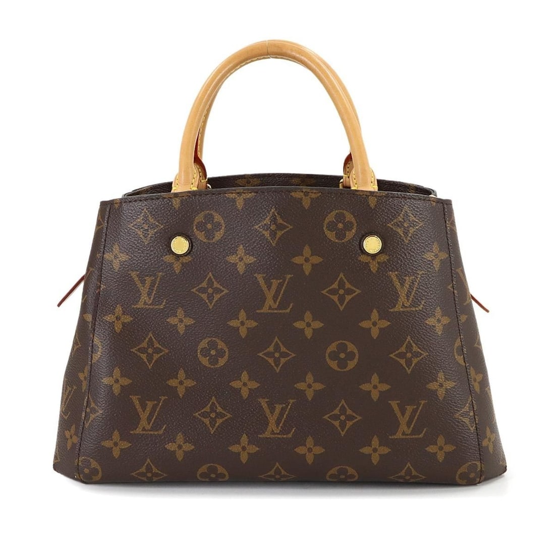 Louis Vuitton Monogram Montaigne BB 2-way Handbag/Shoulder Bag, Brown, M41055: --- Catalog ---Category: SizeSize (HxWxD): 18.5cm x 29cm x 10cm / 7.28'' x 11.41'' x 3.93''Category: DesignType: HandbagColor: Brown, MonogramGender: WomenMaterial: Monogram Category: GeneralMPN: M410