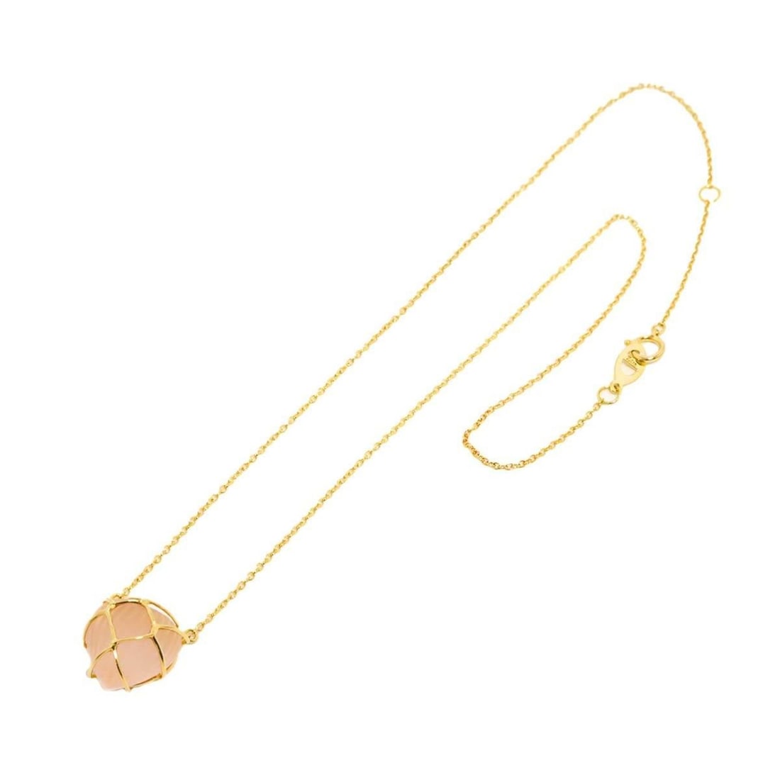 Christian Dior Heart Quartz Necklace, 42cm, 18K Yellow Gold (750): --- Catalog ---Category: SizePendant Size: 14.5mm x 14mm / 0.57'' x 0.55''Neck Circumference: 42 cm / 16.53''Category: DesignGender: WomenMaterial: Yellow gold (18K)Necklace Type: NecklaceCategory: Ge