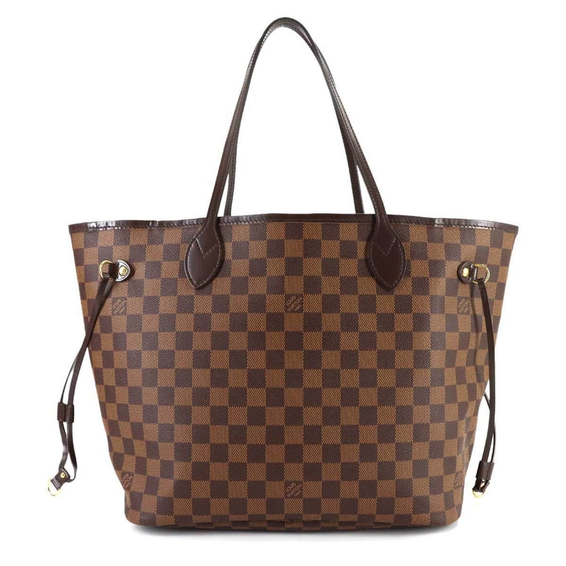 Louis Vuitton Damier Neverfull MM Tote Handbag, Ebene Cerise N51105 Brown: --- Catalog ---Category: SizeSize (HxWxD): 28cm x 46cm x 15.5cm / 11.02'' x 18.11'' x 6.1''Category: DesignType: Handbag, Tote bagColor: Brown, Cerise, Damier Canvas, EbeneGender: WomenMaterial: Damie