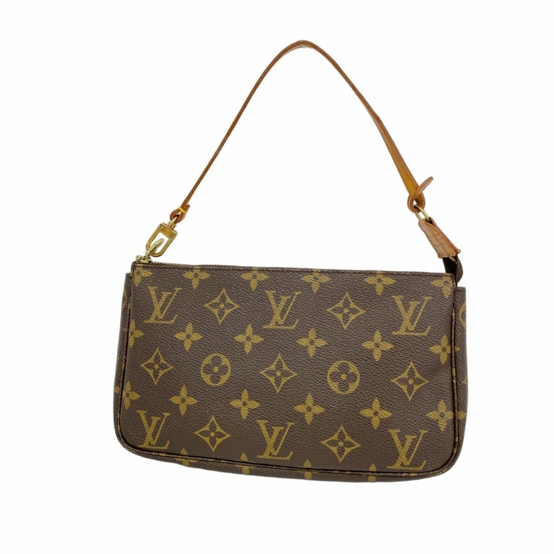 Louis Vuitton Monogram Pochette Accessoires M51980 Brown Women's Bag/Pouch: --- Catalog ---Category: SizeSize (HxWxD): 13cm x 21.5cm x 4cm / 5.11'' x 8.46'' x 1.57''Category: DesignType: PouchColor: BrownGender: WomenCategory: GeneralMPN: M51980Brand: Louis Vuitton--- Item Li