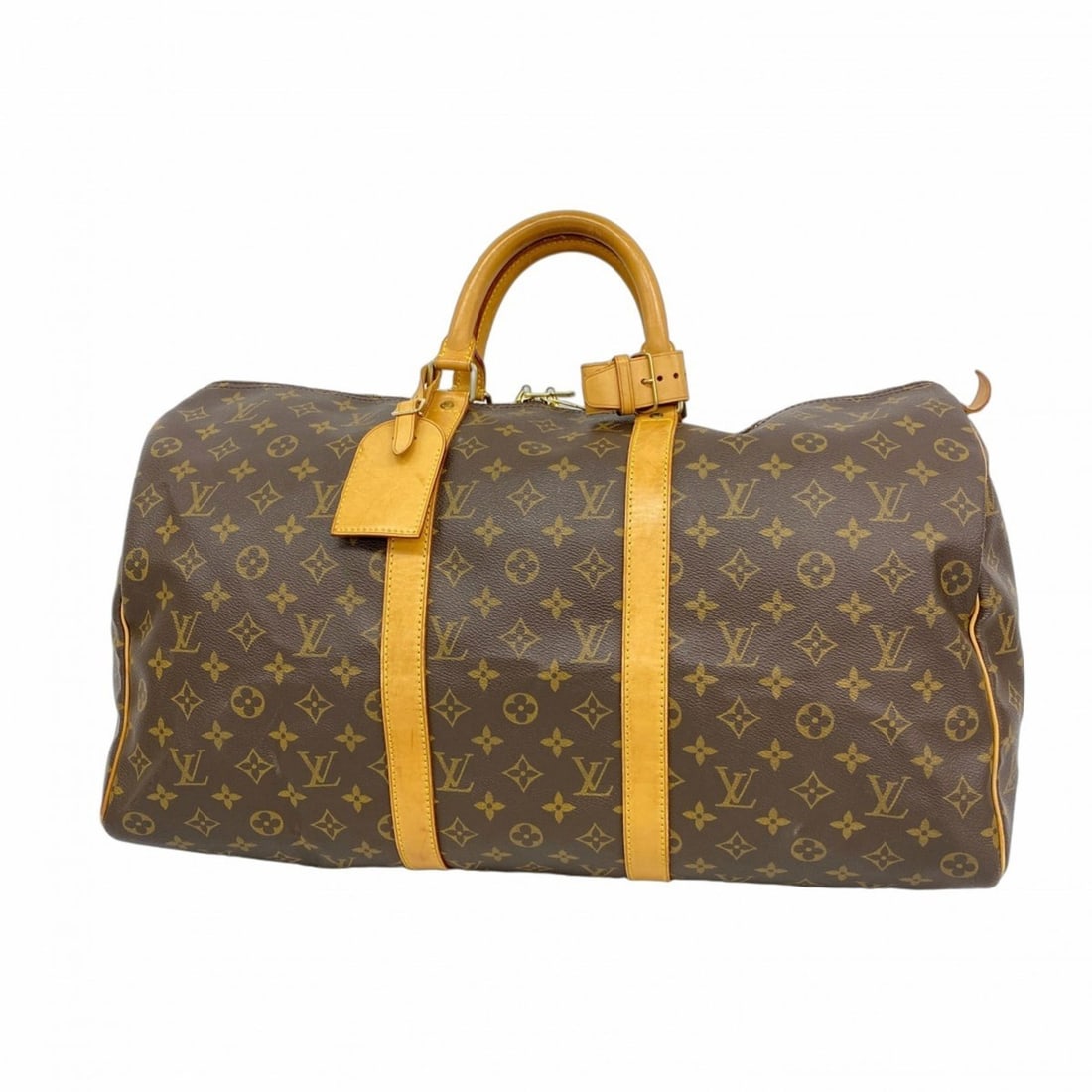 Louis Vuitton Bags - Boston Monogram Keepall 50 M41426 Brown Men's & Women's: --- Catalog ---Category: SizeSize (HxWxD): 28.5cm x 51cm x 22cm / 11.22'' x 20.07'' x 8.66''Category: DesignType: Boston bagColor: BrownGender: Men,WomenCategory: GeneralMPN: M41426Brand: Louis Vuitto