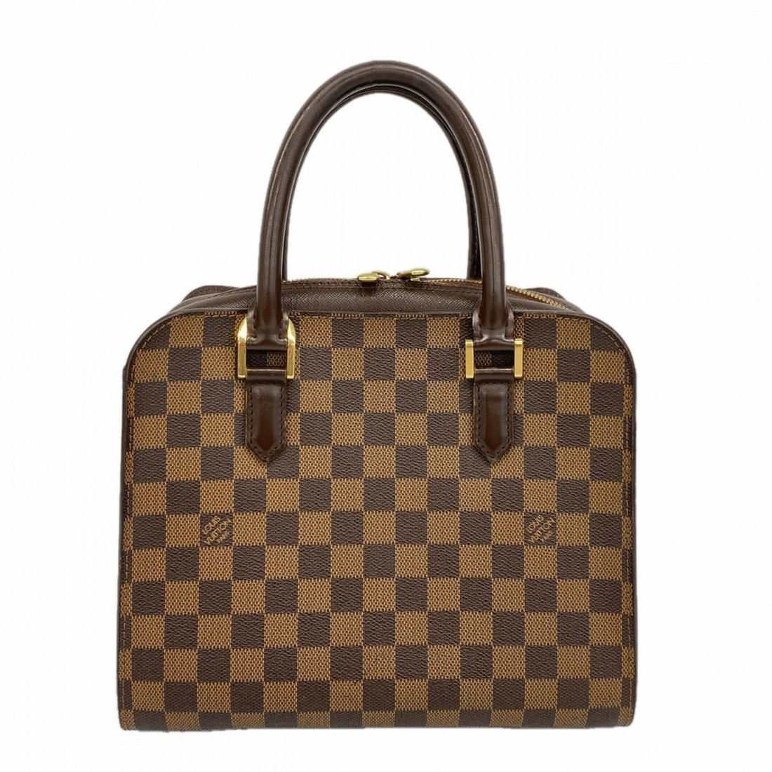 Louis Vuitton Damier Triana Handbag N51155 Ebene Women's: --- Catalog ---Category: SizeSize (HxWxD): 22cm x 26cm x 12cm / 8.66'' x 10.23'' x 4.72''Category: DesignType: HandbagColor: EbeneGender: WomenCategory: GeneralMPN: N51155Brand: Louis Vuitton--- Item
