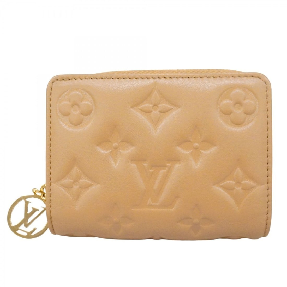 Louis Vuitton Monogram Embossed Coussin Portefeuille Lou Wallet M81673 Camel Women's: --- Catalog ---Category: SizeSize (HxWxD): 9cm x 11cm x 2.5cm / 3.54'' x 4.33'' x 0.98''Category: DesignType: Wallet (bi-fold)Color: CamelGender: WomenCategory: GeneralMPN: M81673Brand: Louis Vuitton-