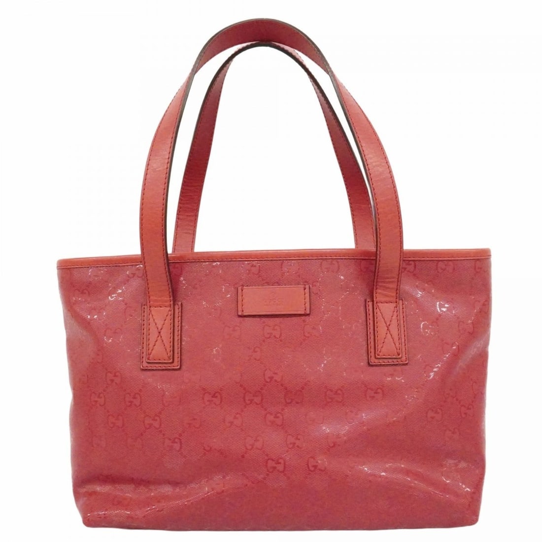 Gucci GG Imprime Tote Bag 211138 Pink Women's: --- Catalog ---Category: SizeSize (HxWxD): 20cm x 29cm x 9cm / 7.87'' x 11.41'' x 3.54''Category: DesignType: Tote bagColor: PinkGender: WomenMaterial: PVC Hardware Color: SilverCategory: GeneralMPN:
