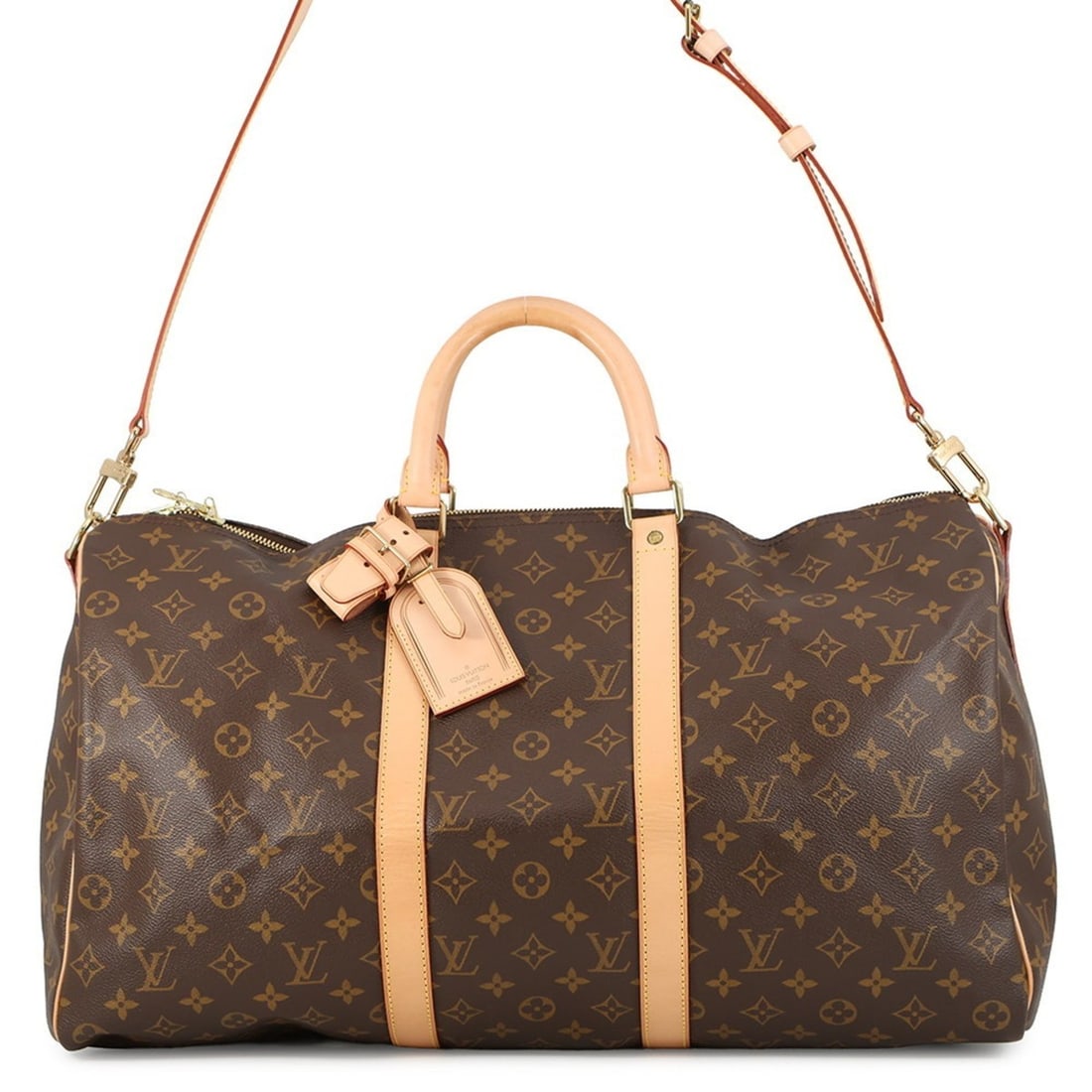 Louis Vuitton Boston Bag Monogram Keepall Bandoulière 50 M41416 LOUIS VUITTON Handbag: --- Catalog ---Category: SizeSize (HxWxD): 29cm x 50cm x 22cm / 11.41'' x 19.68'' x 8.66''Category: DesignType: Boston bag, HandbagColor: Brown, MonogramGender: WomenMaterial: Monogram Category: Gener