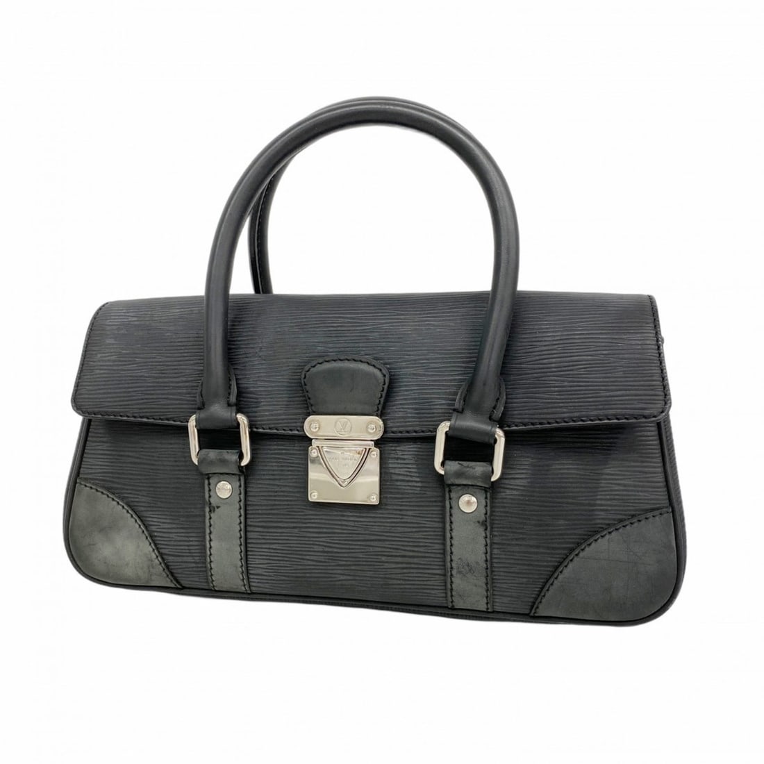 Louis Vuitton Epi Segur PM Handbag M58822 Noir (Women's): --- Catalog ---Category: SizeSize (HxWxD): 15.5cm x 29cm x 10cm / 6.1'' x 11.41'' x 3.93''Category: DesignType: HandbagColor: NoirGender: WomenCategory: GeneralMPN: M58822Brand: Louis Vuitton--- Item