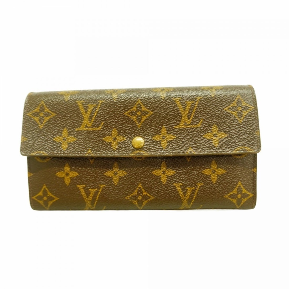 Louis Vuitton Monogram Pochette Portemonnaie Credit Long Wallet M61726 Brown Women's: --- Catalog ---Category: SizeSize (HxWxD): 10.5cm x 19cm x 3cm / 4.13'' x 7.48'' x 1.18''Category: DesignType: Long wallet (bi-fold)Color: BrownGender: WomenCategory: GeneralMPN: M61726Brand: Louis Vu