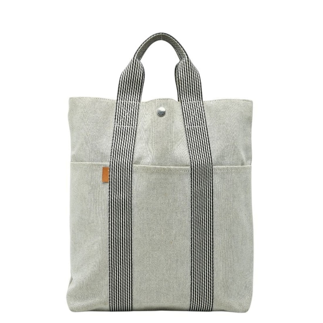 Hermes New Fourre-Tout Tote Bag, Gray Canvas, Women's: --- Catalog ---Category: SizeSize (HxWxD): 36cm x 30cm x 7.5cm / 14.17'' x 11.81'' x 2.95''Category: DesignType: Tote bagColor: GrayGender: WomenMaterial: Canvas Category: GeneralBrand: Hermes--- Item