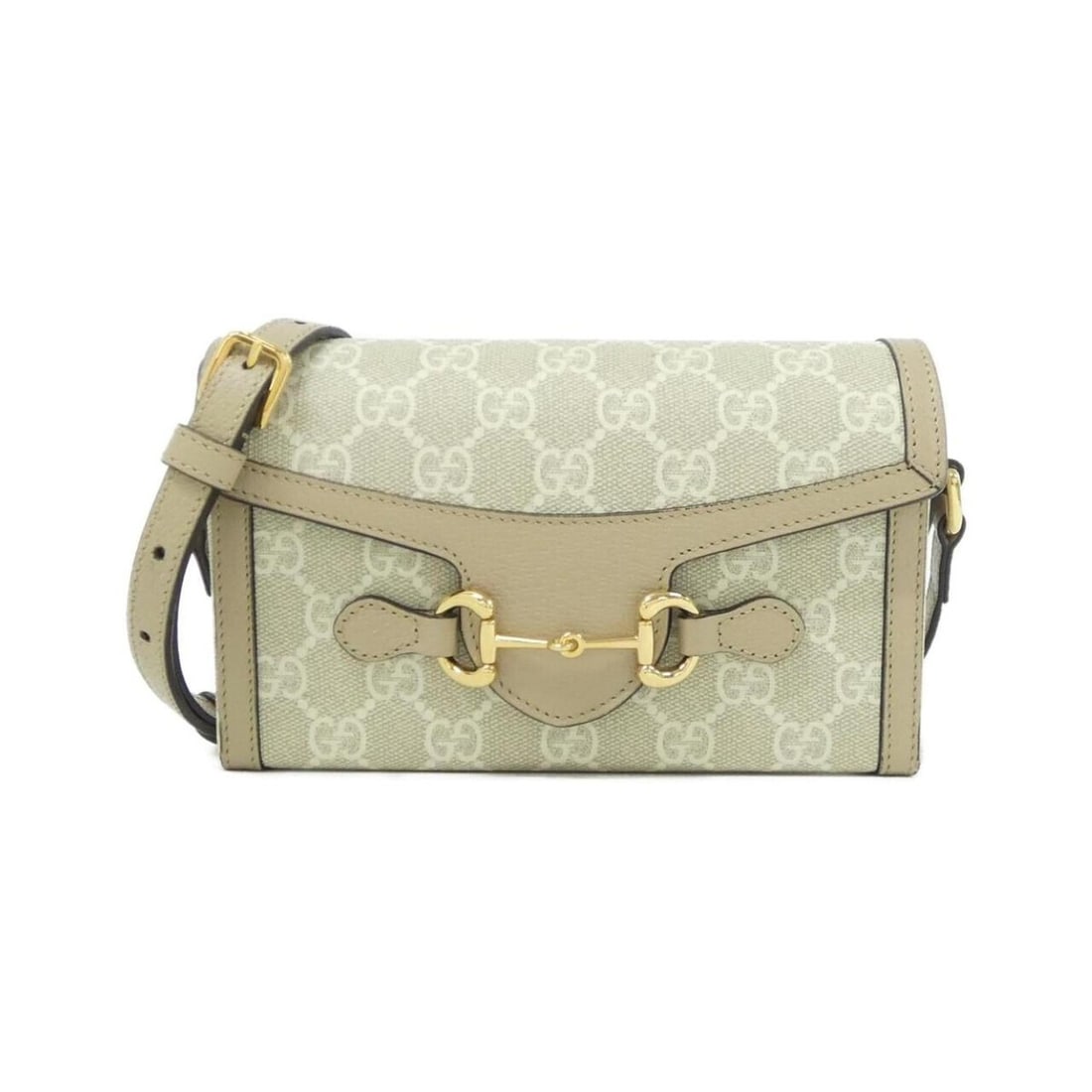 Gucci HORSEBIT 1955 699296 UULBG Shoulder Bag: --- Catalog ---Category: SizeSize (HxWxD): 11cm x 18cm x 5cm / 4.33'' x 7.08'' x 1.96''Category: DesignType: Shoulder bagColor: Beige, WhiteGender: WomenMaterial: GG Supreme , Leather Hardware Color: