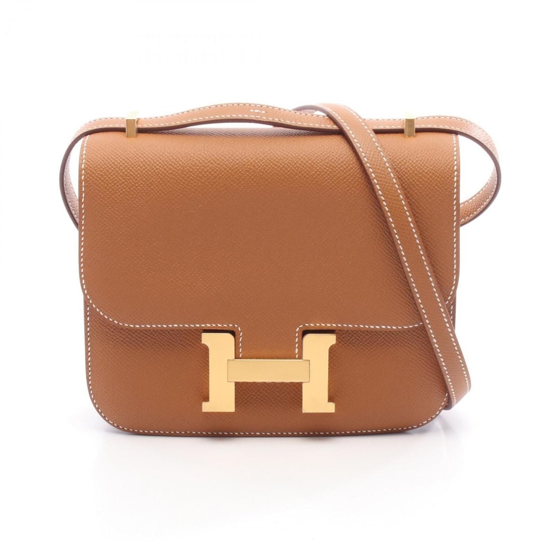 Hermes Constance 3 Mini Miroir Shoulder Bag/Handbag, Leather, Veau Epsom, Brown, Women's.: --- Catalog ---Category: SizeSize (HxWxD): 15cm x 18cm / 5.9'' x 7.08''Category: DesignType: Shoulder bagColor: BrownGender: WomenMaterial: Epsom leather Category: GeneralBrand: Hermes--- Item List --