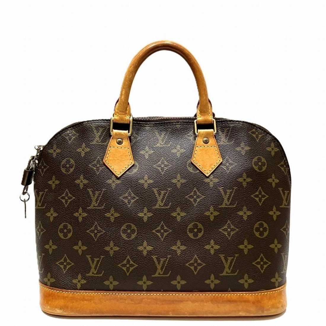 Louis Vuitton Alma Handbag, Monogram Canvas, M51130, Free Shipping: --- Catalog ---Category: SizeSize (HxWxD): 24cm x 30cm x 15cm / 9.44'' x 11.81'' x 5.9''Handle Length: 24cm / 9.44''Category: DesignType: HandbagColor: Brown, MonogramGender: WomenMaterial: Monogram I