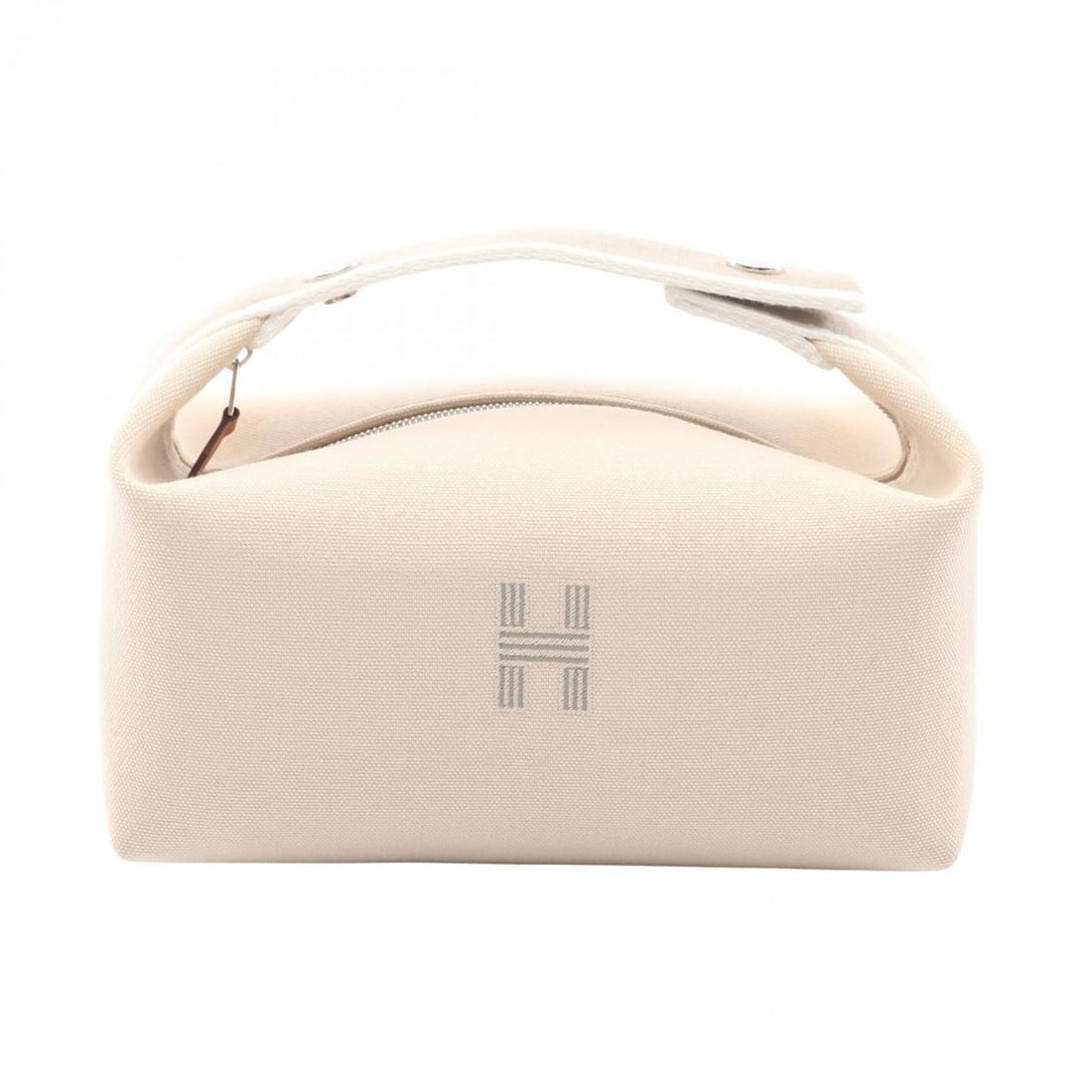 Hermes Bride à Brac PM Handbag, Canvas, Women's, Beige/White: --- Catalog ---Category: SizeSize (HxWxD): 10cm x 21cm x 13cm / 3.93'' x 8.26'' x 5.11''Category: DesignType: HandbagColor: Beige, Natural, WhiteGender: WomenMaterial: Canvas Category: GeneralBrand: H