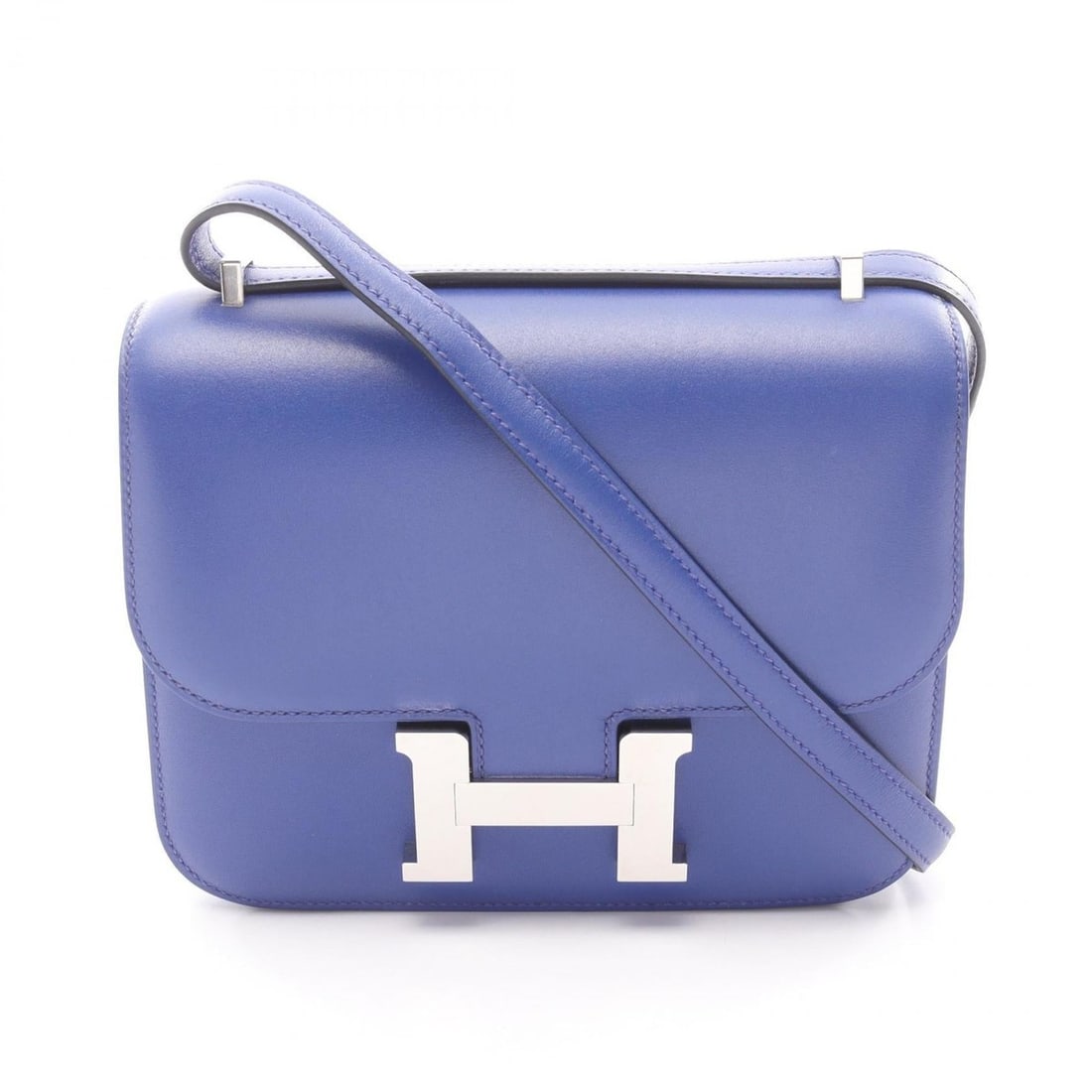 Hermes Constance 3 Mini Shoulder Bag/Handbag, Leather, Tadelakt, Women's, Blue: --- Catalog ---Category: SizeSize (HxWxD): 15cm x 18cm / 5.9'' x 7.08''Category: DesignType: Handbag, Shoulder bagColor: Blue, Blue ElectricGender: WomenMaterial: Leather , Tadelakt leather Category: