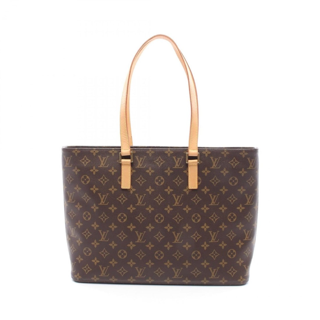 Louis Vuitton Luco Tote Bag Handbag, Coated Canvas and Leather, Monogram Pattern, Women's, Brown,: --- Catalog ---Category: SizeSize (HxWxD): 30cm x 40cm x 10cm / 11.81'' x 15.74'' x 3.93''Category: DesignType: Handbag, Tote bagColor: Brown, MonogramGender: WomenMaterial: Coated canvas , Leather Ca
