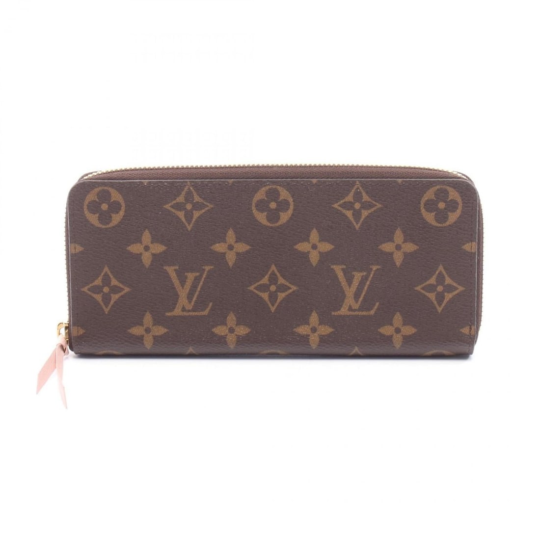 Louis Vuitton Portefeuille Clemence Round Long Wallet, Leather, Monogram, Women's, Brown/Pink,: --- Catalog ---Category: SizeSize (HxWxD): 8.5cm x 19.5cm x 2cm / 3.34'' x 7.67'' x 0.78''Category: DesignType: Long wallet (bi-fold)Color: Brown, Pink, Rose ballerineGender: WomenMaterial: Monogram ,