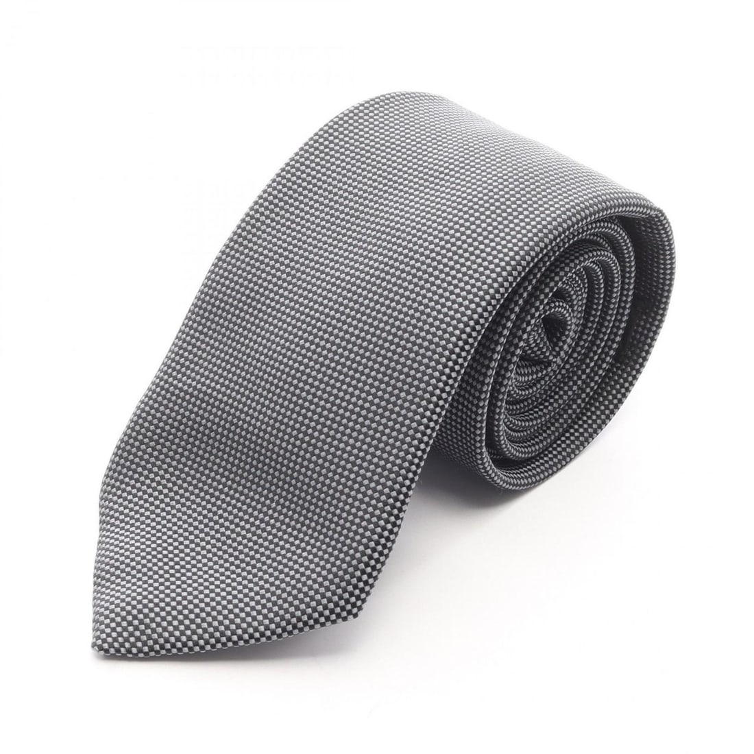 Hermes HERMES Tie Clothing Silk Men's Black/Gray: --- Catalog ---Category: SizeTotal Length: 152.5cm / 60.03''Category: DesignType: CravatColor: Black, GrayGender: MenMaterial: Silk Category: GeneralBrand: Hermes--- Item List ---Section: ConditionRan