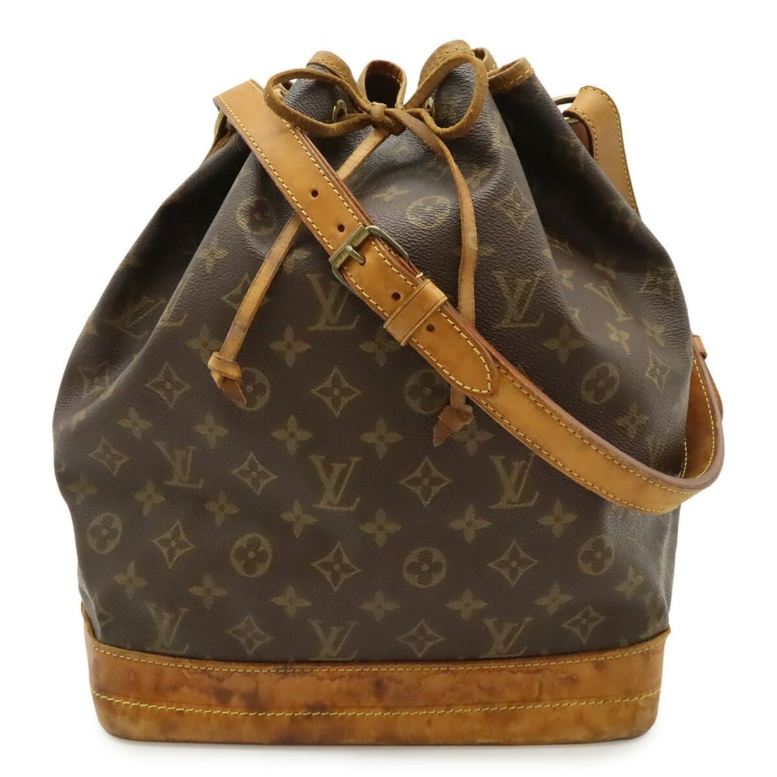 LOUIS VUITTON Louis Vuitton Monogram Noe Shoulder Bag Model M42224: --- Catalog ---Category: SizeSize (HxWxD): 34.5cm x 26cm x 18.5cm / 13.58'' x 10.23'' x 7.28''Category: DesignType: Shoulder bagColor: Brown, MonogramGender: WomenMaterial: Monogram Category: GeneralM