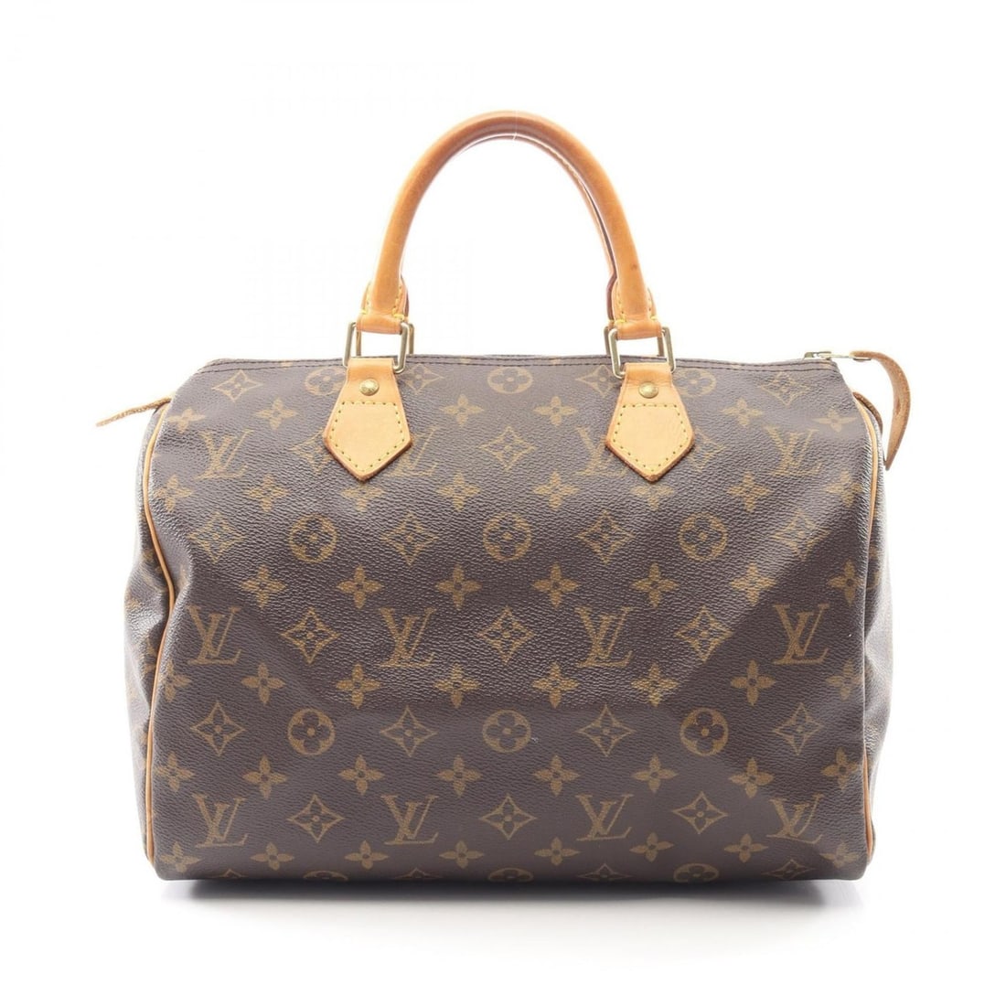Louis Vuitton Speedy 30 Handbag, Coated Canvas and Leather, Monogram Pattern, Women's, Brown, M41526: --- Catalog ---Category: SizeSize (HxWxD): 22cm x 30cm x 17cm / 8.66'' x 11.81'' x 6.69''Category: DesignType: HandbagColor: Brown, MonogramGender: WomenMaterial: Coated canvas , Leather Category: Gen