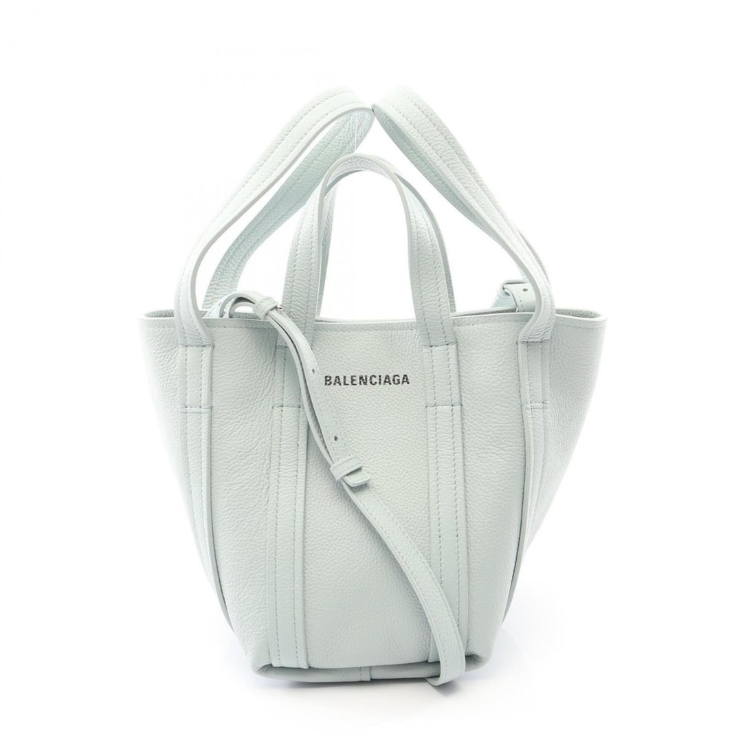 Balenciaga Everyday XS North South Handbag, Leather, Women's, Green, 672793: --- Catalog ---Category: SizeSize (HxWxD): 20cm x 13cm x 17cm / 7.87'' x 5.11'' x 6.69''Category: DesignType: HandbagColor: GreenGender: WomenMaterial: Leather Category: GeneralMPN: 672793Brand: Balen