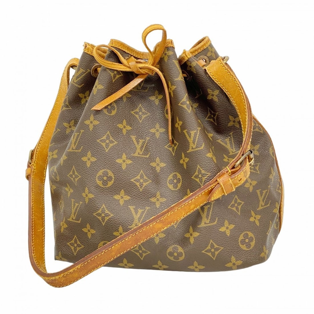 Louis Vuitton Monogram Petit Noé Shoulder Bag M42226 Brown Women's: --- Catalog ---Category: SizeSize (HxWxD): 27cm x 24cm x 18cm / 10.62'' x 9.44'' x 7.08''Category: DesignType: Shoulder bagColor: BrownGender: WomenCategory: GeneralMPN: M42226Brand: Louis Vuitton---
