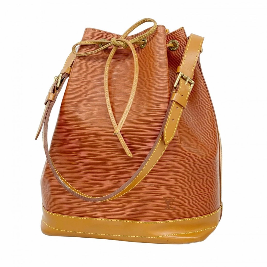 Louis Vuitton Epi Bicolor Noe Shoulder Bag M44028 Kenya Brown Zipang Gold (Women's): --- Catalog ---Category: SizeSize (HxWxD): 33cm x 26cm x 19cm / 12.99'' x 10.23'' x 7.48''Category: DesignType: Shoulder bagColor: Gold Cipango, Kenyan brownGender: WomenCategory: GeneralMPN: M44028Br