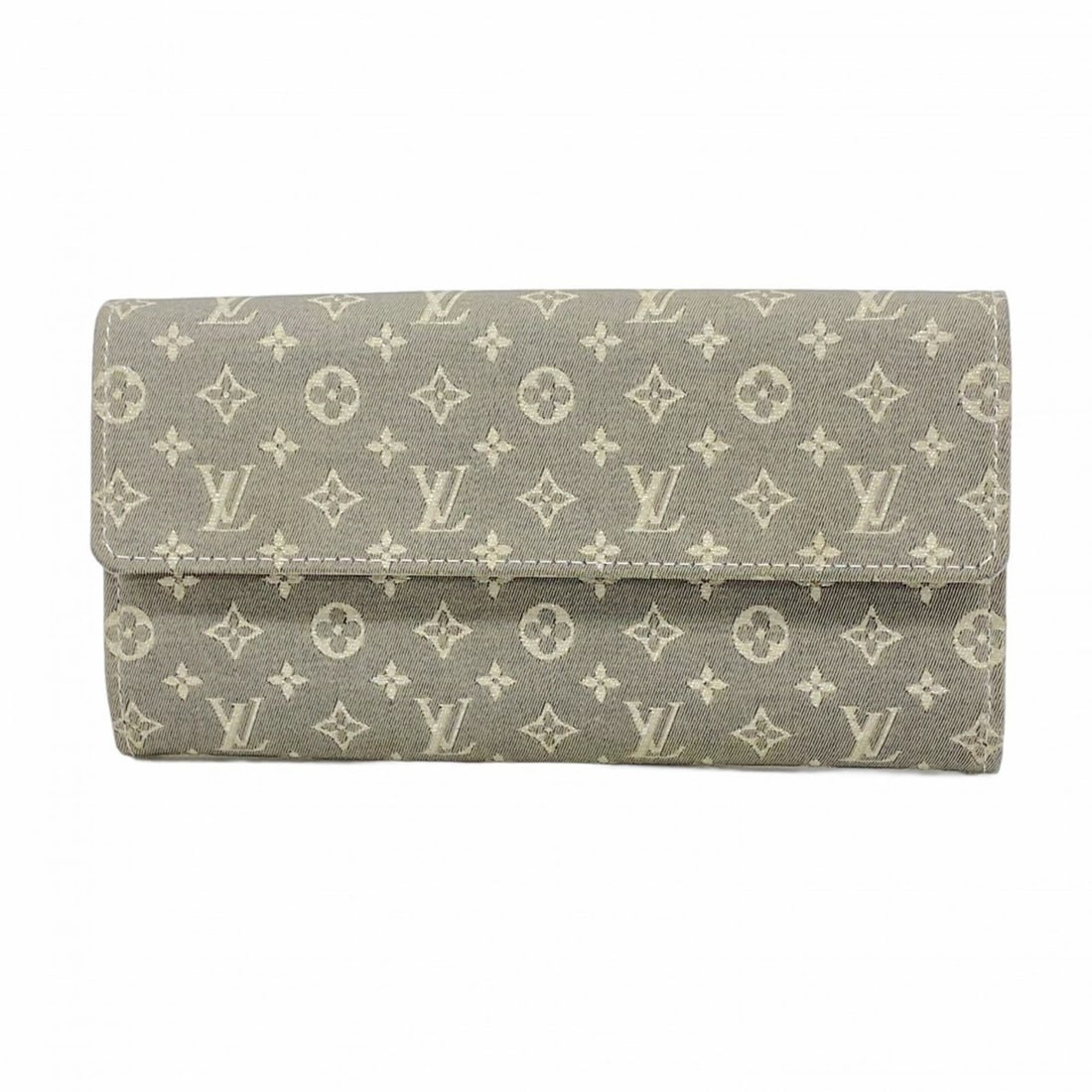 Louis Vuitton Monogram Mini Lin Portefeuille Sarah Long Wallet M95665 Platine Women's: --- Catalog ---Category: SizeSize (HxWxD): 10.5cm x 19cm x 2.5cm / 4.13'' x 7.48'' x 0.98''Category: DesignType: Long wallet (bi-fold)Color: PlatineGender: WomenCategory: GeneralMPN: M95665Brand: Loui