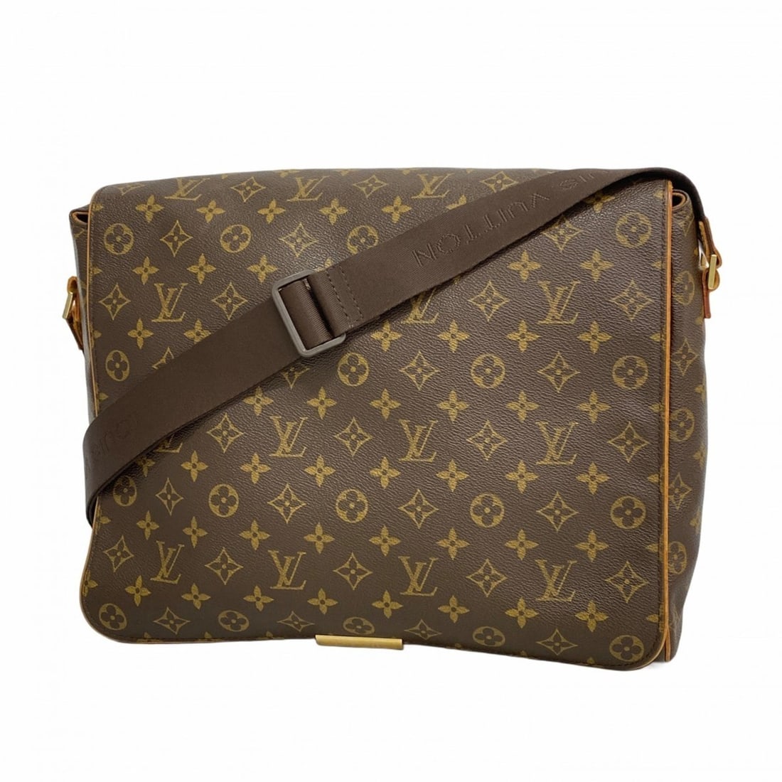 Louis Vuitton Monogram Abbesses Shoulder Bag M45257 Brown Men's: --- Catalog ---Category: SizeSize (HxWxD): 28cm x 35cm x 10cm / 11.02'' x 13.77'' x 3.93''Category: DesignType: Shoulder bagColor: BrownGender: MenCategory: GeneralMPN: M45257Brand: Louis Vuitton--- I