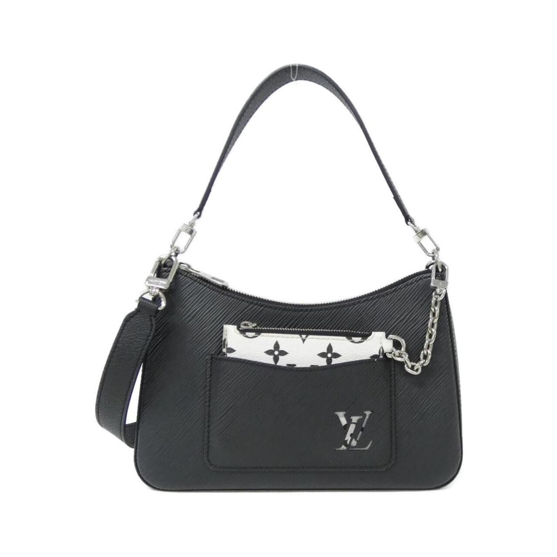 Louis Vuitton Epi Marelle M80689 Shoulder Bag: --- Catalog ---Category: SizeSize (HxWxD): 15cm x 25cm x 8cm / 5.9'' x 9.84'' x 3.14''Category: DesignType: Shoulder bagColor: BlackGender: WomenMaterial: Leather Leather/Fur Type: CalfskinCategory: G