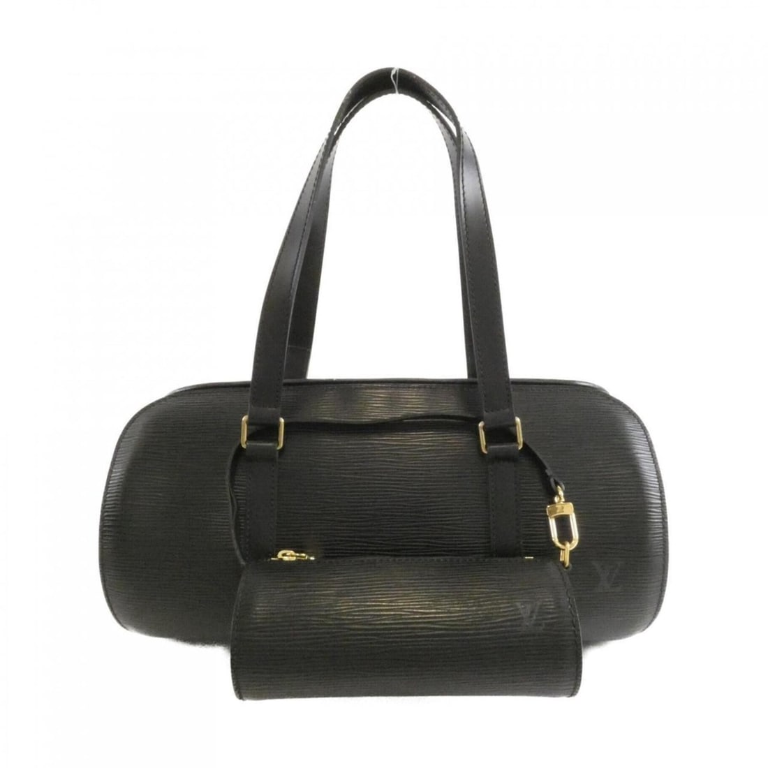 Louis Vuitton Epi Soufflot M52222 Handbag: --- Catalog ---Category: SizeSize (HxWxD): 16cm x 31cm x 15cm / 6.29'' x 12.2'' x 5.9''Category: DesignType: HandbagColor: BlackGender: WomenMaterial: Leather Leather/Fur Type: CalfskinCategory: Gener