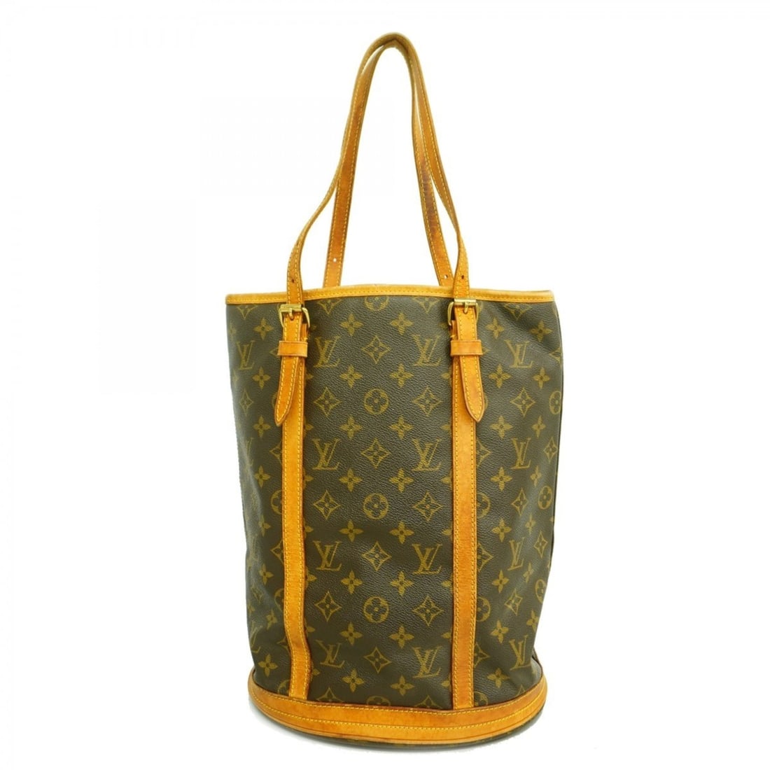 Louis Vuitton Monogram Bucket GM Tote Bag M42236 Brown (Women's): --- Catalog ---Category: SizeSize (HxWxD): 36cm x 27cm x 20cm / 14.17'' x 10.62'' x 7.87''Category: DesignType: Tote bagColor: BrownGender: WomenCategory: GeneralMPN: M42236Brand: Louis Vuitton--- Ite