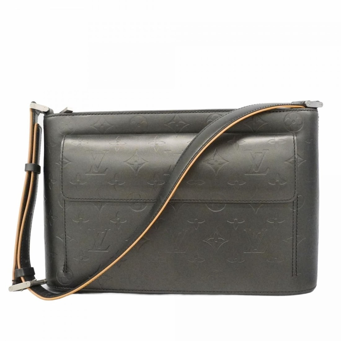 Louis Vuitton Monogram Mat Alston Shoulder Bag M55122 Noir (Women's): --- Catalog ---Category: SizeSize (HxWxD): 19cm x 30cm x 8cm / 7.48'' x 11.81'' x 3.14''Category: DesignType: Shoulder bagColor: NoirGender: WomenCategory: GeneralMPN: M55122Brand: Louis Vuitton--- It