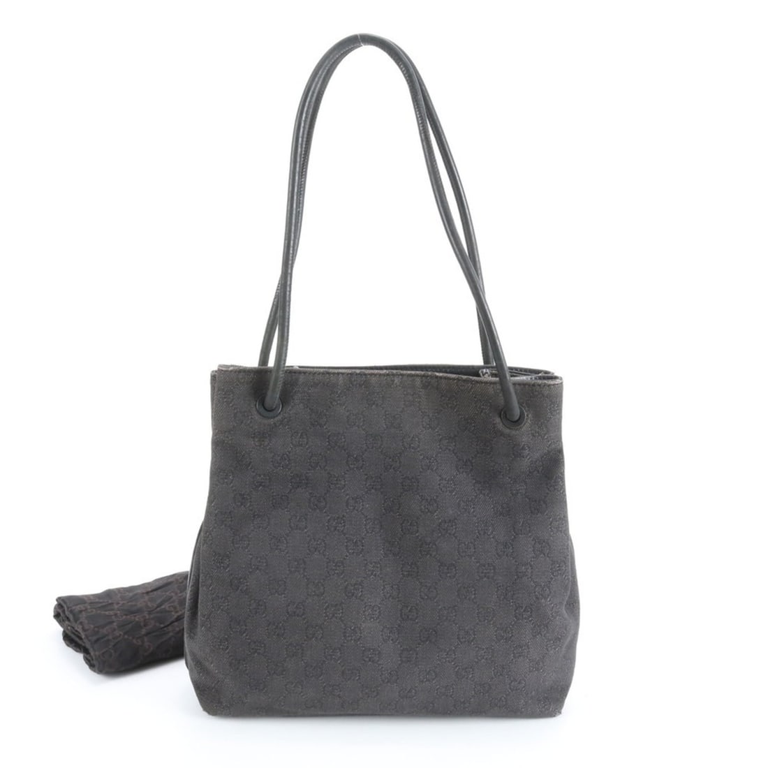 Gucci GG Canvas 101341 Leather Tote Bag Shoulder Handbag Black Women's: --- Catalog ---Category: SizeSize (HxWxD): 30cm x 28cm x 10cm / 11.81'' x 11.02'' x 3.93''Strap Length: 61cm / 24.01''Category: DesignType: Handbag, Tote bagColor: BlackGender: WomenMaterial: GG canva