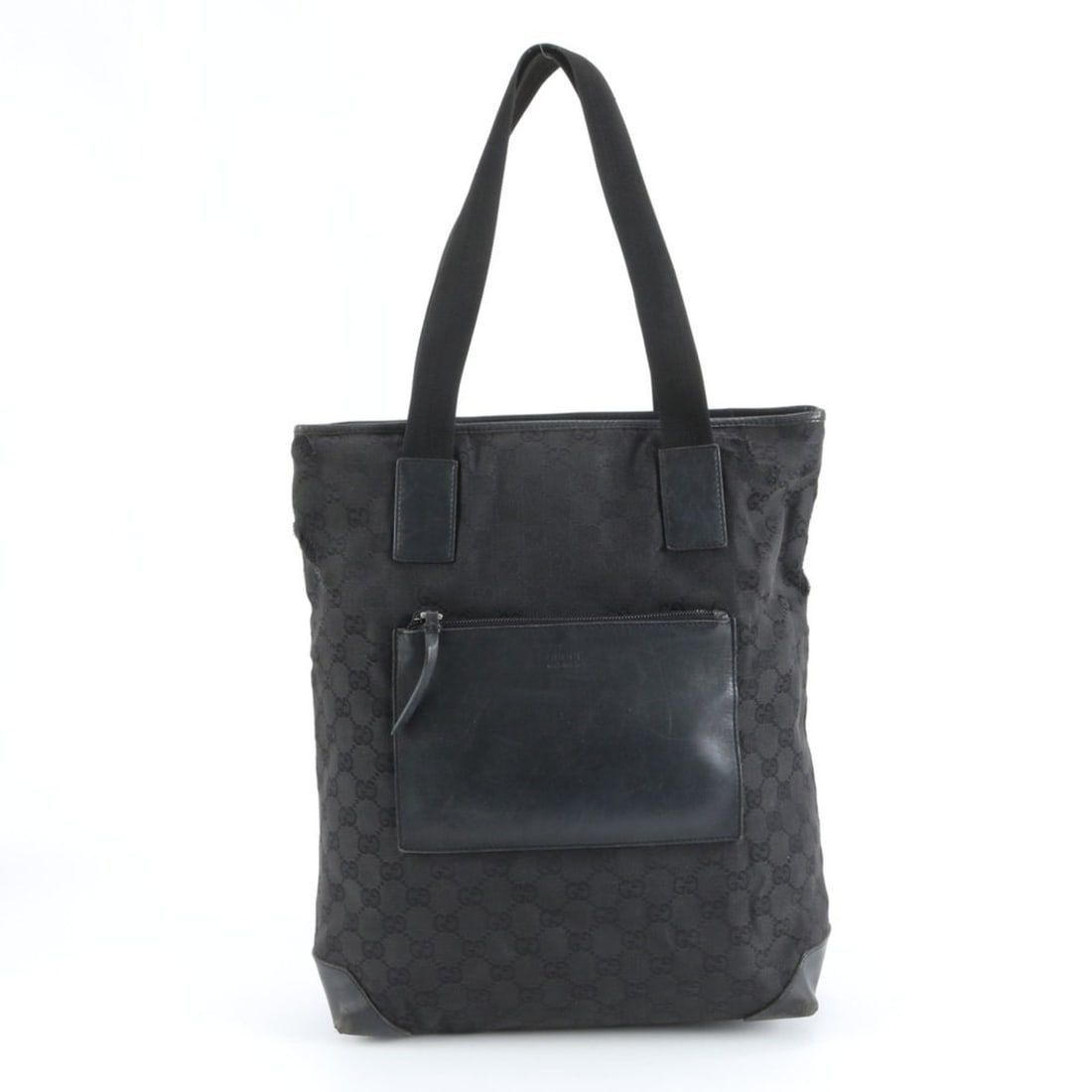 Gucci GG Canvas 28892 Leather Tote Bag Shoulder Handbag Black Women's: --- Catalog ---Category: SizeSize (HxWxD): 35cm x 28cm x 12cm / 13.77'' x 11.02'' x 4.72''Strap Length: 51cm / 20.07''Category: DesignType: Handbag, Tote bagColor: BlackGender: WomenMaterial: GG canva