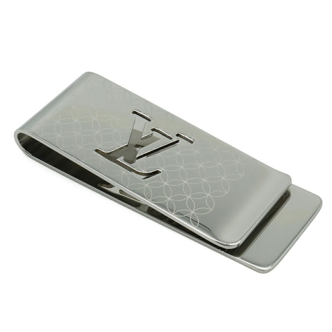 LOUIS VUITTON Louis Vuitton Champs-Élysées Money Clip Bill Metal Silver M65041: --- Catalog ---Category: SizeSize (HxWxD): 2.4cm x 6.5cm / 0.94'' x 2.55''Category: DesignType: Money clipColor: SilverGender: Women,MenMaterial: Stainless steel Category: GeneralBrand: Louis Vuitton-