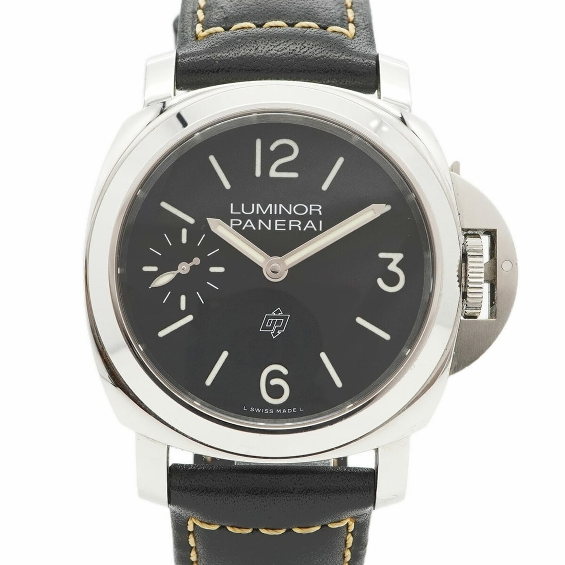 Officine Panerai Luminor PAM01084 Black Dial Men's Watch: --- Catalog ---Category: SizeWrist Size: 20.5cm / 8.07''Case Diameter: 43.8mm / 1.72''Category: DesignType: WristwatchGender: MenColor (Dial): BlackMaterial (Band): LeatherCategory: GeneralMPN: PAM010