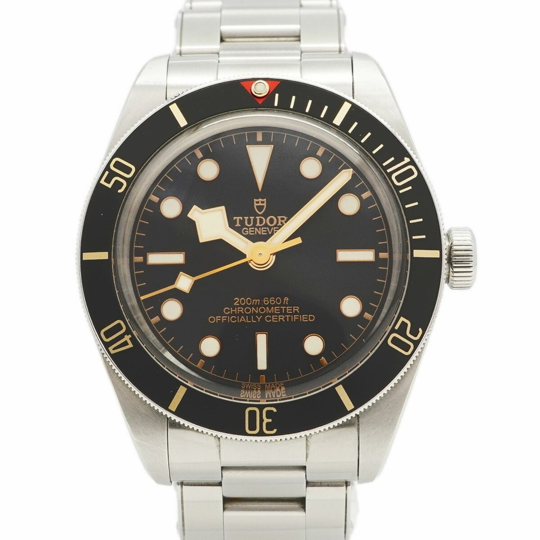 Tudor Black Bay 79030N Dial Men's Watch: --- Catalog ---Category: SizeWrist Size: 16.5cm / 6.49''Case Diameter: 39.2mm / 1.54''Category: DesignType: WristwatchGender: MenColor (Dial): BlackMaterial (Band): Stainless steelCategory: GeneralMPN