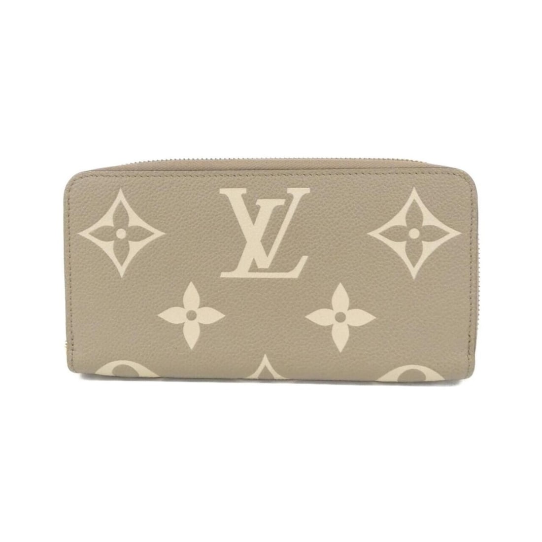 Louis Vuitton Bicolor Monogram Empreinte Zippy Wallet M69794: --- Catalog ---Category: SizeSize (HxWxD): 11cm x 20cm x 3cm / 4.33'' x 7.87'' x 1.18''Category: DesignType: Long wallet (bi-fold)Color: TourterelleGender: WomenMaterial: Leather Leather/Fur Type: Cal