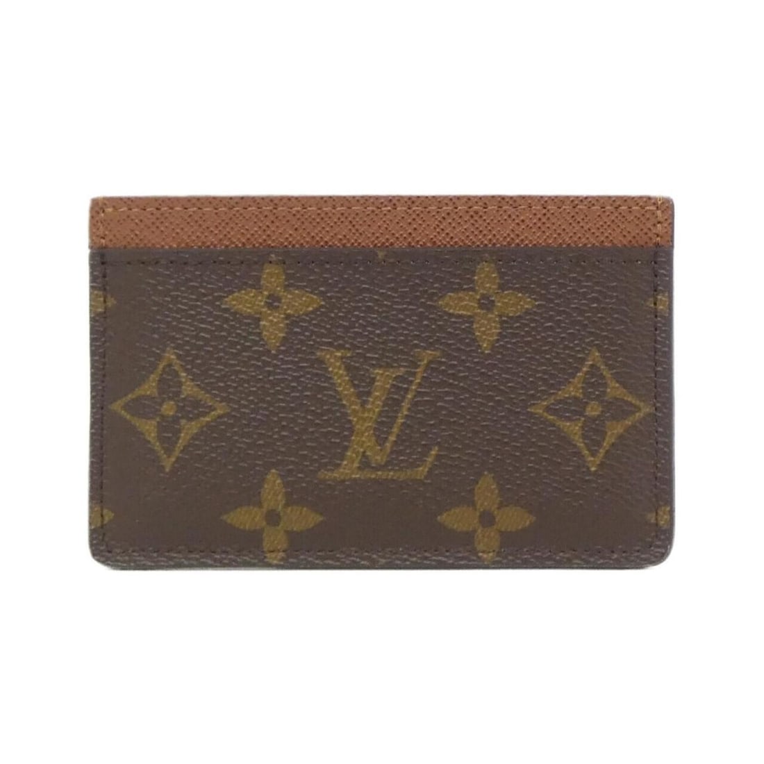 Louis Vuitton Monogram Business Card Holder/Card Case Porte Cartes Simple M61733: --- Catalog ---Category: DesignType: Business card caseColor: MarronGender: Women,MenMaterial: Coated canvas Category: GeneralLine: MonogramBrand: Louis VuittonCategory: Physical PropertiesSize (HxWxD