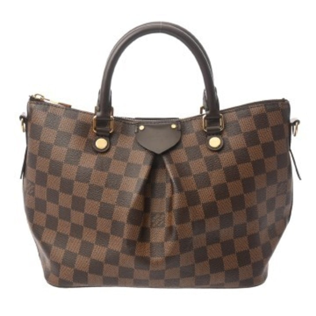 LOUIS VUITTON Louis Vuitton Damier Siena PM Brown N41545 Women's Canvas Handbag AB Rank Used Ginzo: --- Catalog ---Category: SizeSize (HxWxD): 21cm x 25cm x 12cm / 8.26'' x 9.84'' x 4.72''Category: DesignType: HandbagColor: BrownGender: WomenMaterial: Damier Canvas Hardware Color: GoldCategory: Gene