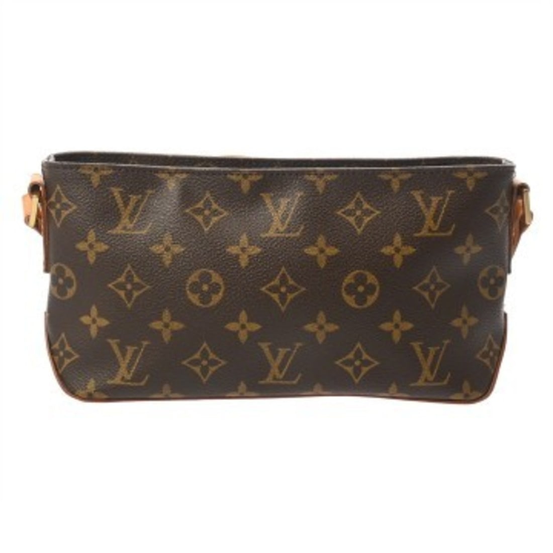 LOUIS VUITTON Louis Vuitton Monogram Trotteur Brown M51240 Women's Canvas Shoulder Bag AB Rank Used: --- Catalog ---Category: SizeSize (HxWxD): 12.5cm x 26cm x 7cm / 4.92'' x 10.23'' x 2.75''Category: DesignType: Shoulder bagColor: BrownGender: WomenMaterial: Monogram Hardware Color: GoldCategory: Ge