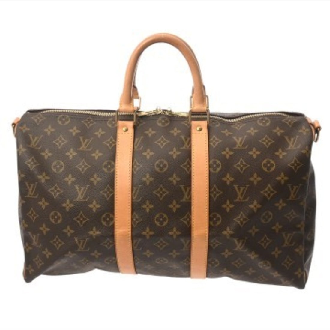 LOUIS VUITTON Louis Vuitton Monogram Keepall Bandoulière 45 2WAY Brown M41418 Men's Women's Canvas: --- Catalog ---Category: SizeSize (HxWxD): 25cm x 45cm x 20.5cm / 9.84'' x 17.71'' x 8.07''Category: DesignType: Boston bagColor: BrownGender: Men,WomenMaterial: Monogram Hardware Color: GoldCategory: