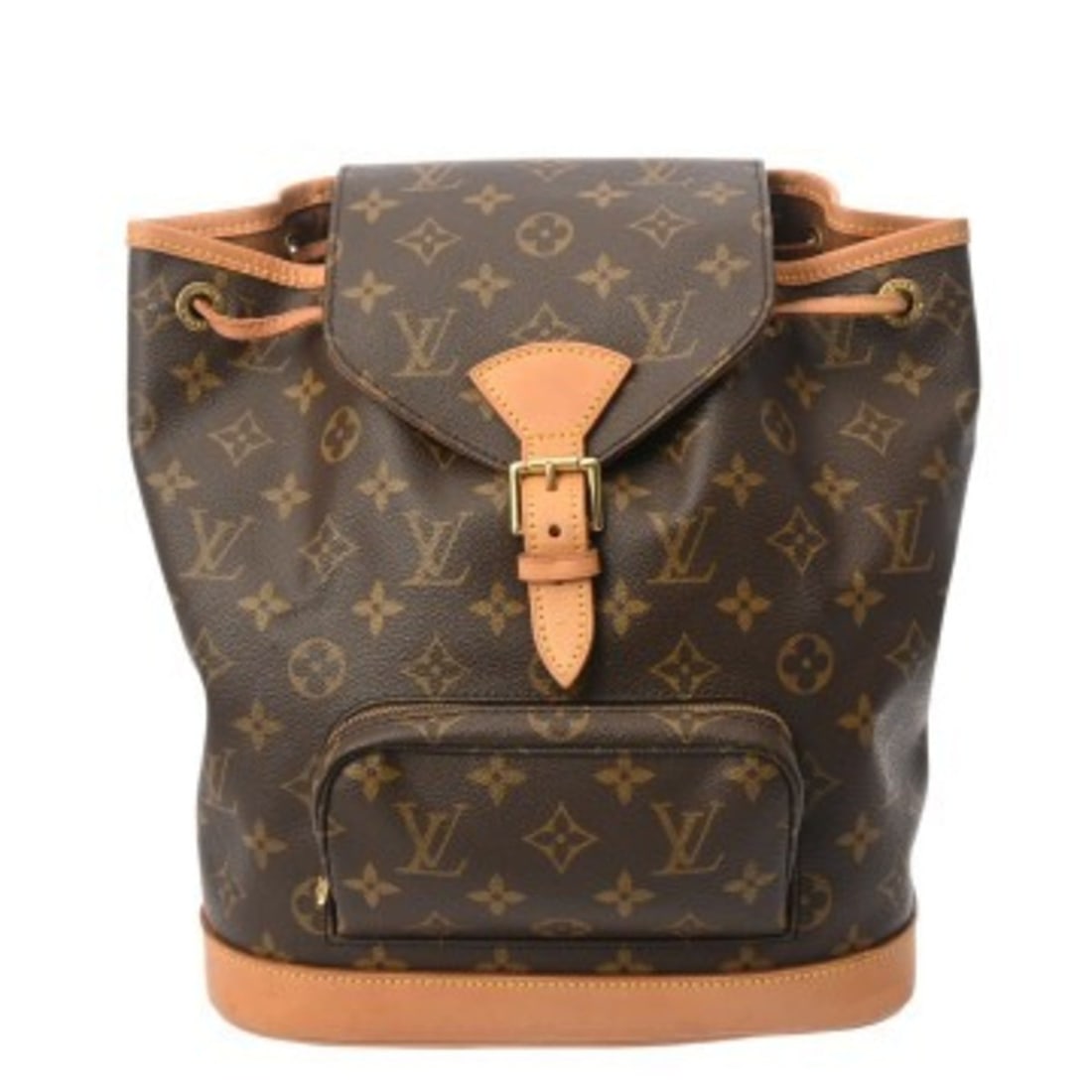 LOUIS VUITTON Louis Vuitton Monogram Montsouris MM Brown M51136 Women's Canvas Backpack/Daypack B: --- Catalog ---Category: SizeSize (HxWxD): 28cm x 24cm x 12cm / 11.02'' x 9.44'' x 4.72''Category: DesignType: BackpackColor: BrownGender: WomenMaterial: Monogram Hardware Color: GoldCategory: General
