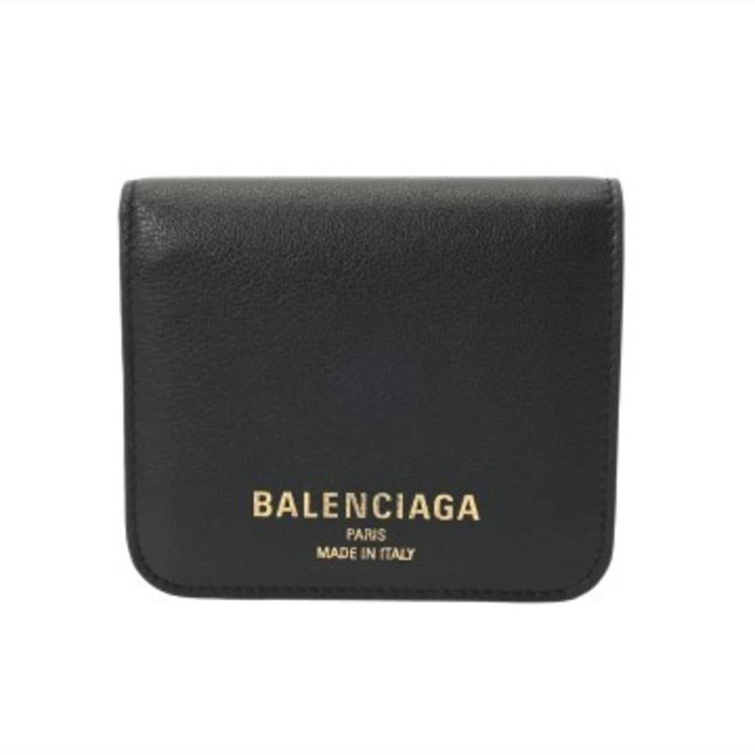 BALENCIAGA CASH2.0 FLAP Coin & Card Holder, Black, 810901, Women's, Smooth Calf Leather, Bi-fold: --- Catalog ---Category: SizeSize (HxWxD): 8.5cm x 10cm / 3.34'' x 3.93''Category: DesignType: Wallet (bi-fold)Color: BlackGender: WomenMaterial: Leather Leather/Fur Type: Smooth calf leatherCategory: