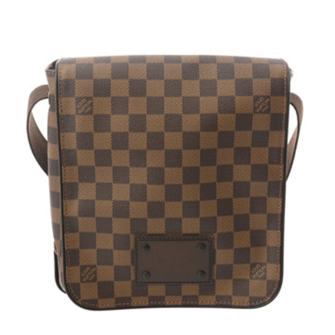 LOUIS VUITTON Louis Vuitton Damier Brooklyn PM Brown N51210 Men's and Women's Canvas Shoulder Bag AB: --- Catalog ---Category: SizeSize (HxWxD): 23cm x 22cm x 6.5cm / 9.05'' x 8.66'' x 2.55''Category: DesignType: Shoulder bagColor: BrownGender: Men,WomenMaterial: Damier Canvas Category: GeneralMPN: N5
