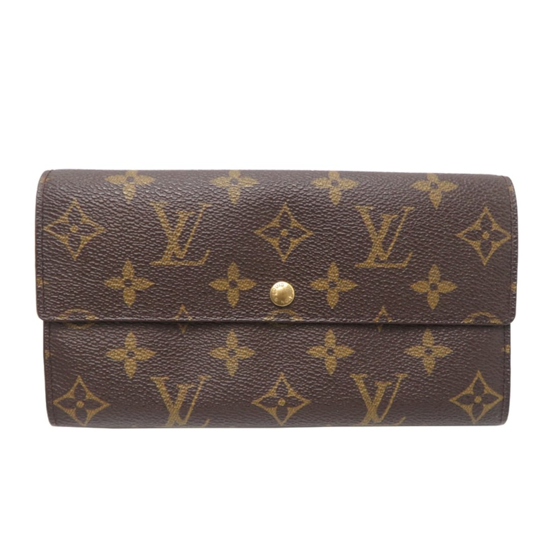 Louis Vuitton Portemonnaie Credit Women's Long Wallet M61726 Monogram Brown: --- Catalog ---Category: SizeSize (HxWxD): 10.5cm x 19cm x 2cm / 4.13'' x 7.48'' x 0.78''Category: DesignType: Long wallet (bi-fold)Color: BrownGender: WomenMaterial: Monogram Category: GeneralMPN: M6